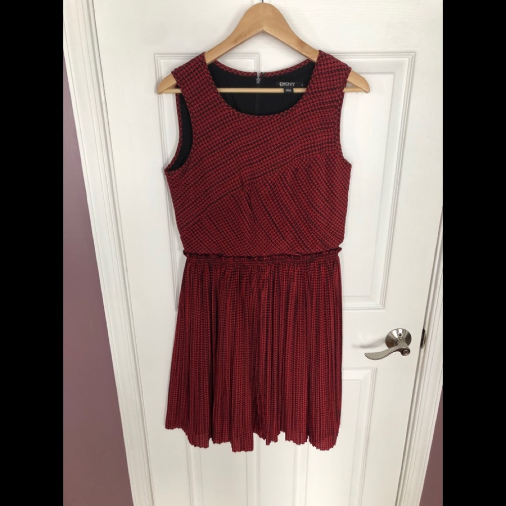 Hot red professional dress